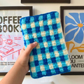 Crochet Gingham Book Cover
