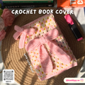 Crochet Book Cover with Bows