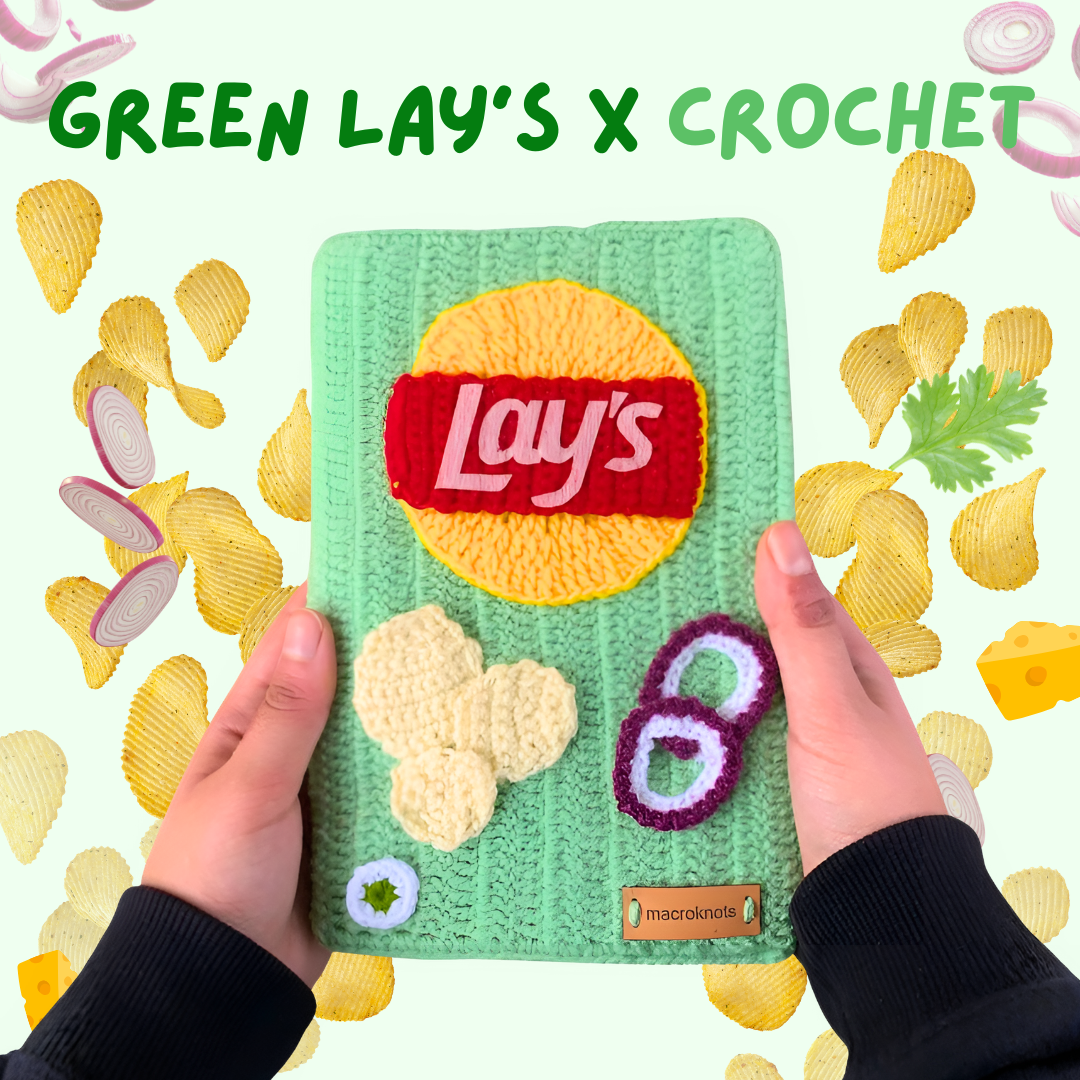 Green Lay's Crochet Book Cover