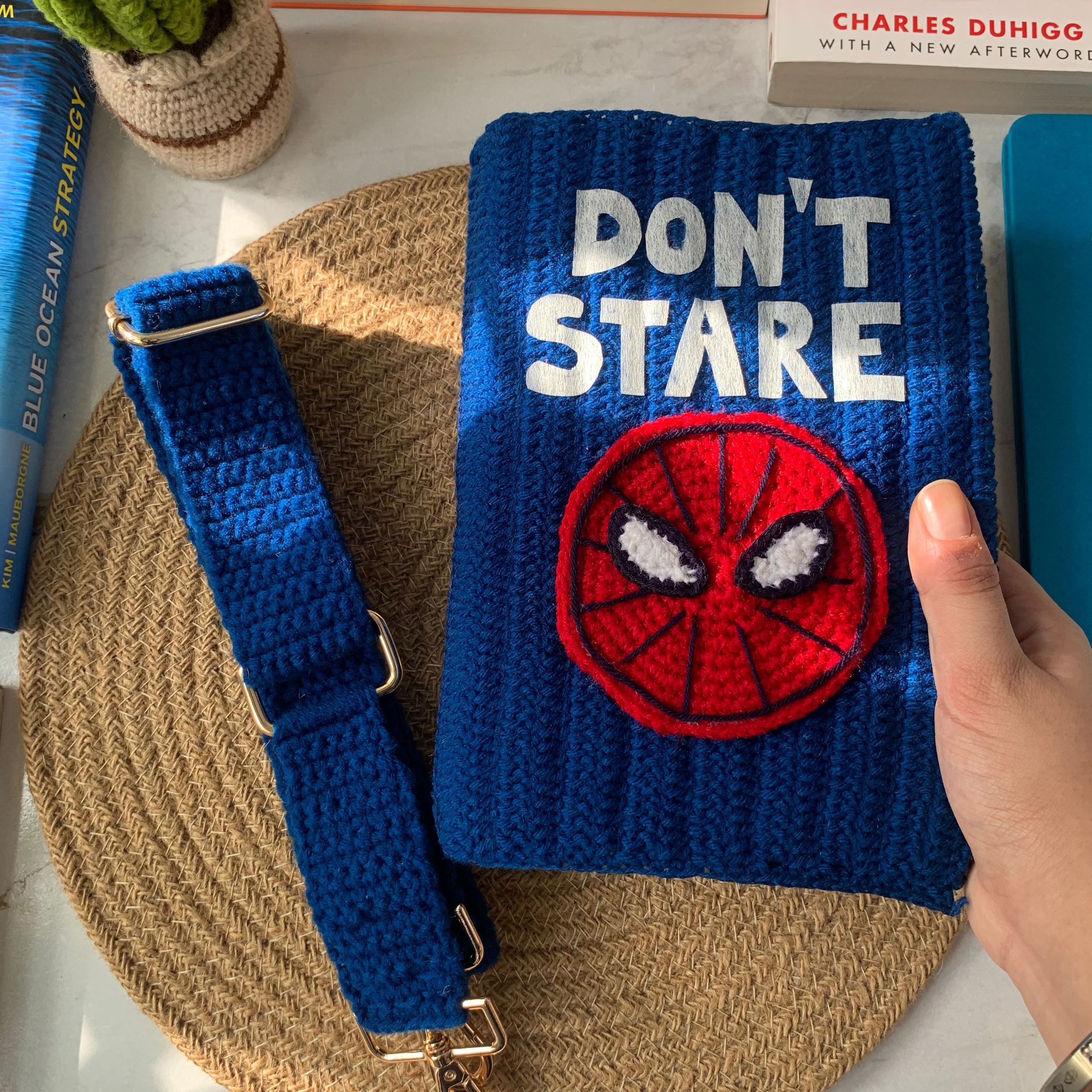 Don’t Stare Book Cover- Spiderman Edition