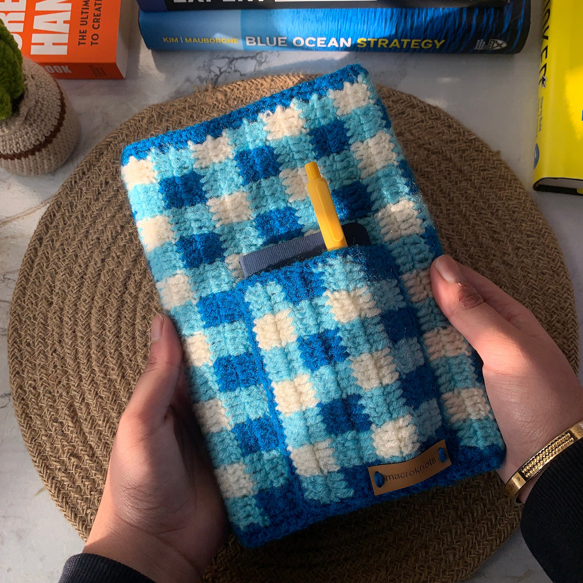 Gingham Book Cover