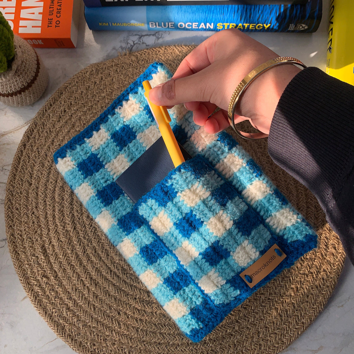 Gingham Book Cover