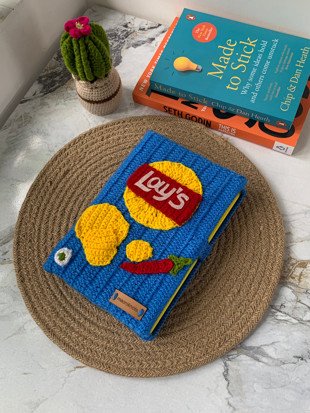 Blue Lay's Sleeve