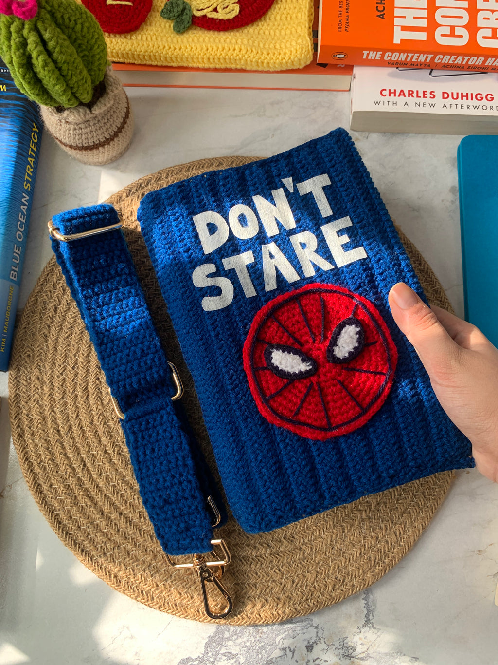 Don’t Stare Book Cover- Spiderman Edition