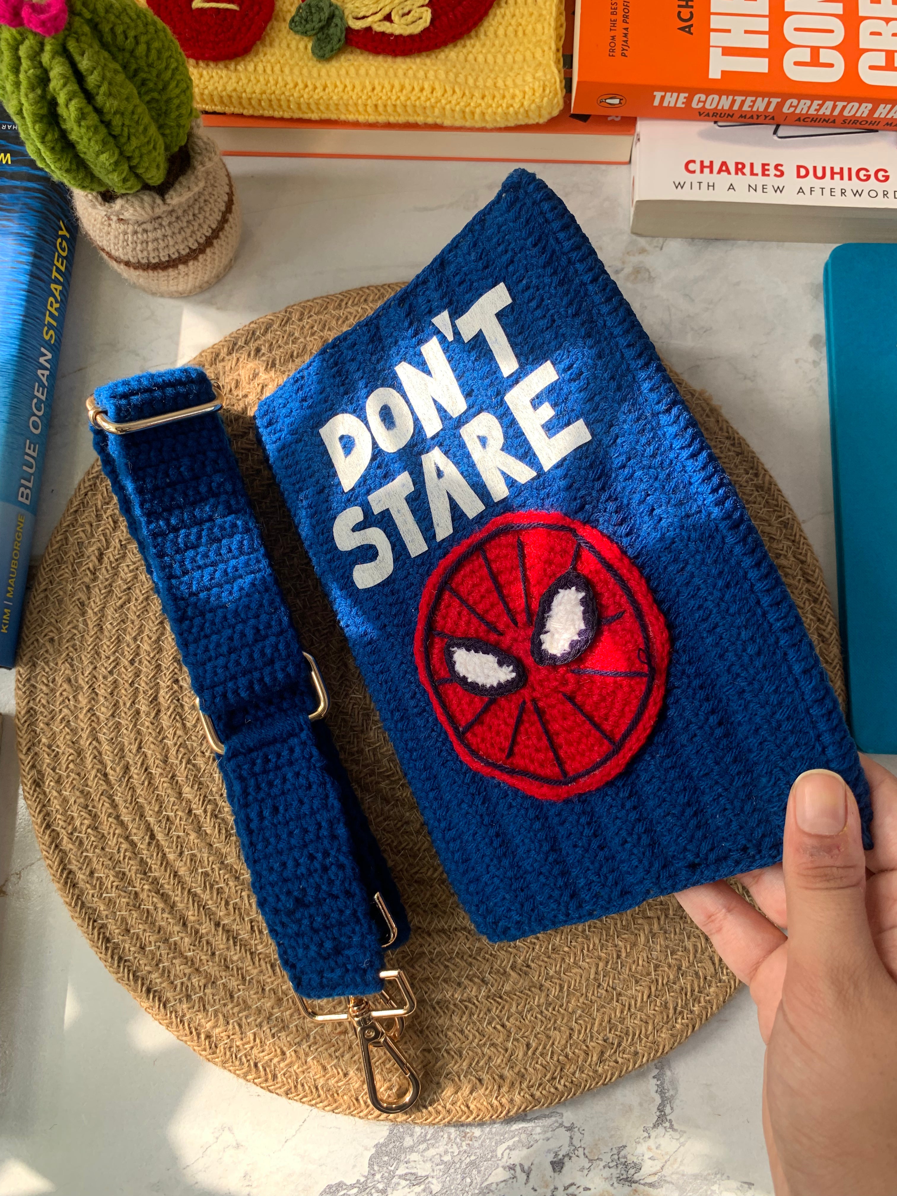 Don’t Stare Book Cover- Spiderman Edition
